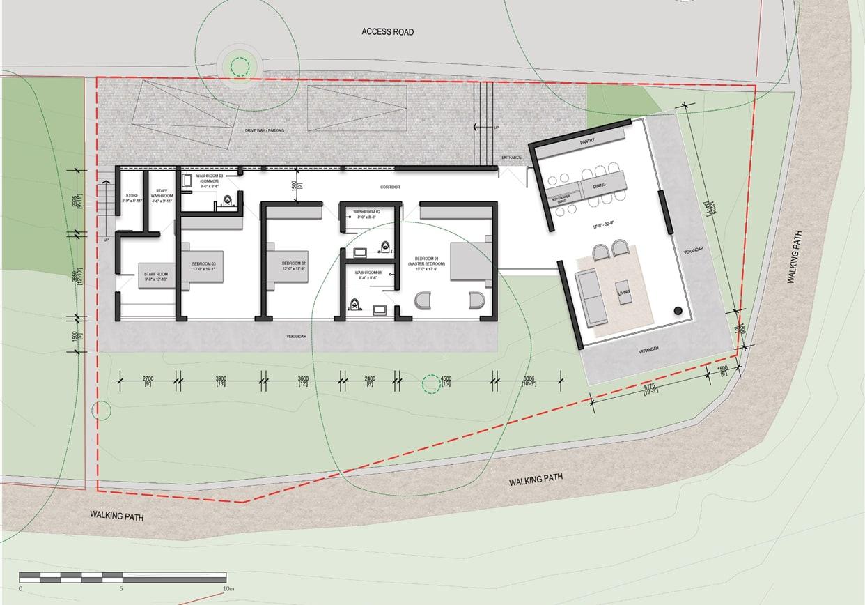 Layout plan — ground floor