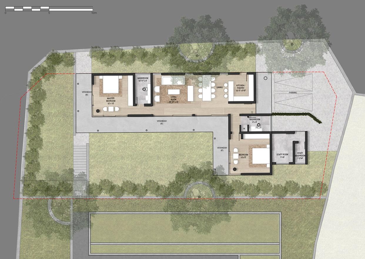 Layout plan — ground floor