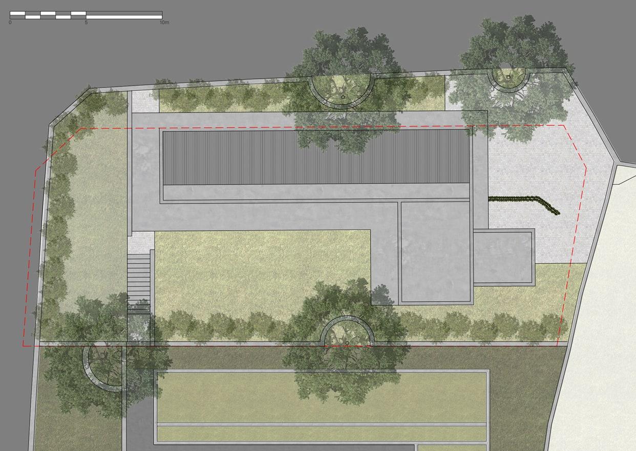 Layout plan — roof