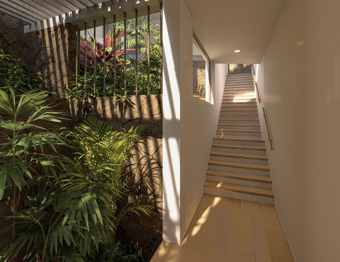 Garden stair