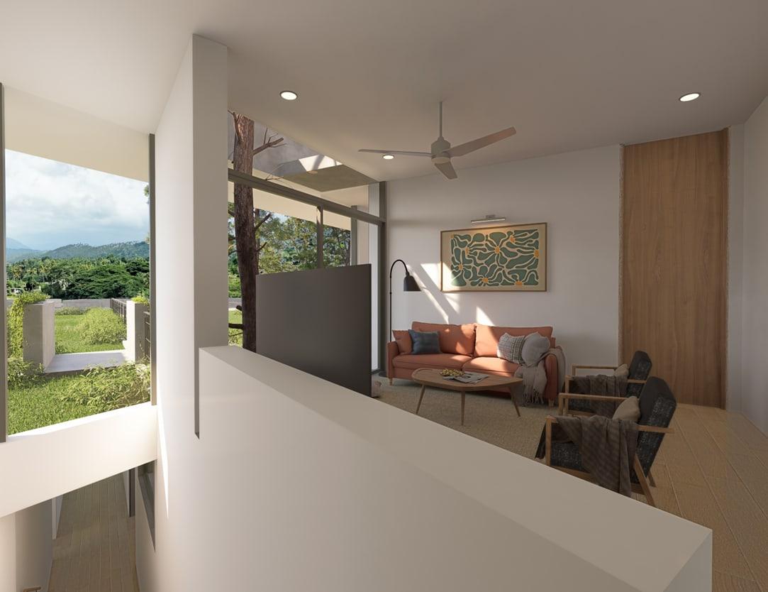 Upper lounge