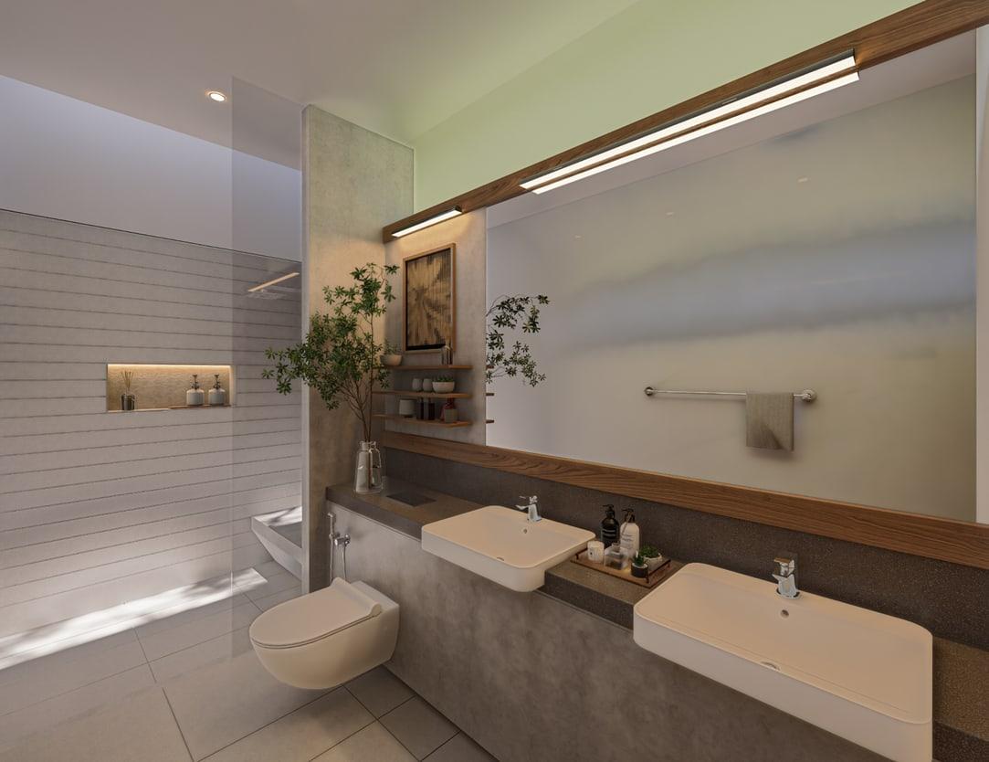Master bedroom washroom
