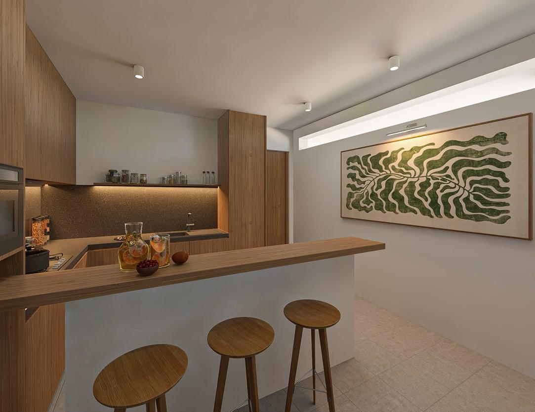 Breakfast bar